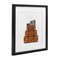 Stupell Industries Vintage Glam Luggage Stack Framed Print Under Glass, design by Amanda Greenwood